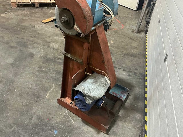 Industrial pillar grinder double slijpsteen - afbeelding 4 van  8