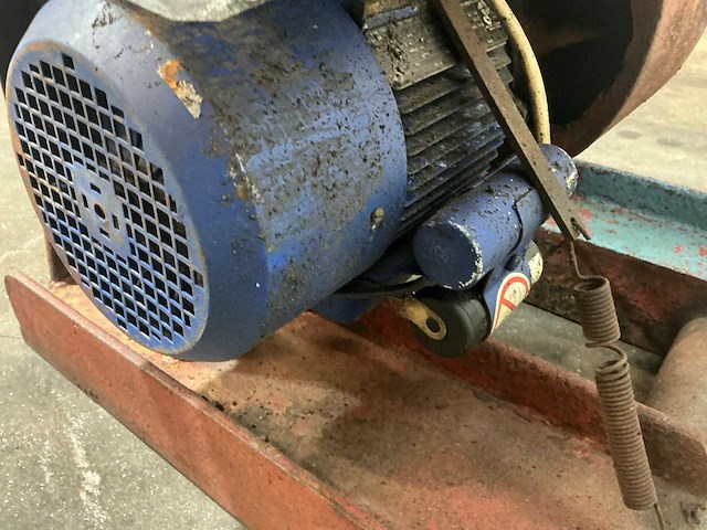 Industrial pillar grinder double slijpsteen - afbeelding 7 van  8