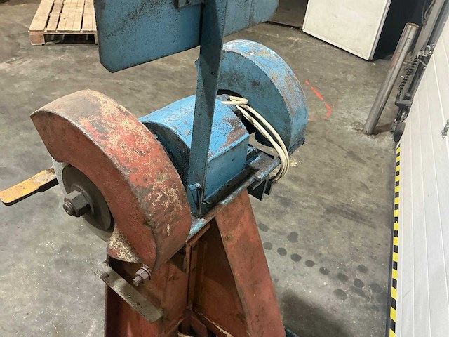 Industrial pillar grinder double slijpsteen - afbeelding 8 van  8