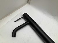 Industrial taps wastafelmengkraan hoog model gestructureerd mat zwart - afbeelding 6 van  9
