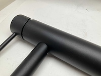 Industrial taps wastafelmengkraan hoog model gestructureerd mat zwart - afbeelding 5 van  9