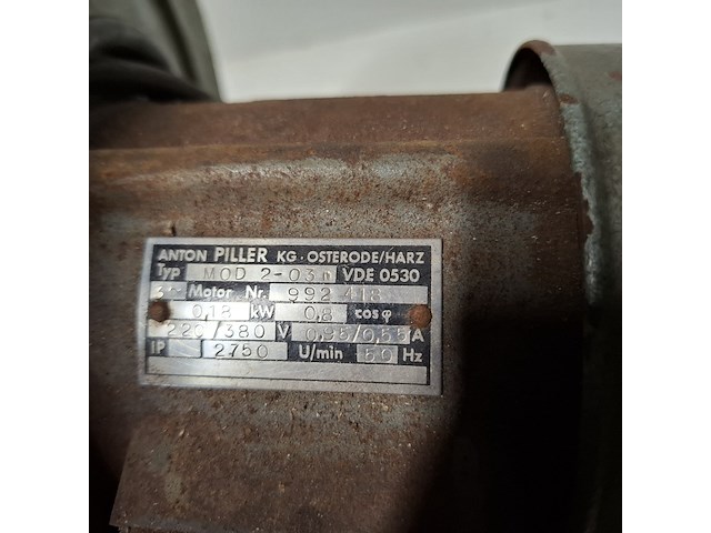 Industrie ventilator, piller, mod 2-03 - afbeelding 4 van  7
