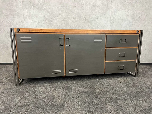 Industrieel dressoir 200x45 - afbeelding 1 van  14
