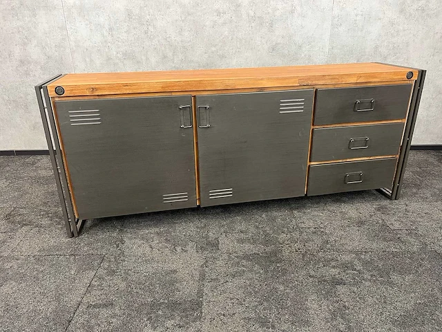 Industrieel dressoir 200x45 - afbeelding 7 van  14