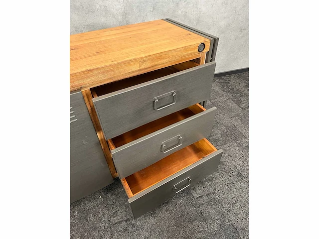 Industrieel dressoir 200x45 - afbeelding 3 van  14