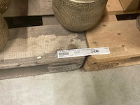 Industrieel gouden bloempotten - afbeelding 8 van  27
