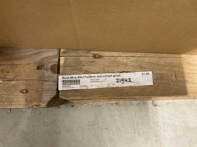 Industrieel gouden bloempotten - afbeelding 27 van  27