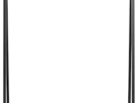 Industrieel kledingrek, actona, seaford - afbeelding 2 van  6