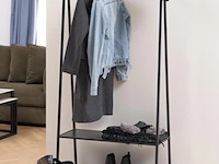 Industrieel kledingrek, actona, seaford - afbeelding 4 van  6