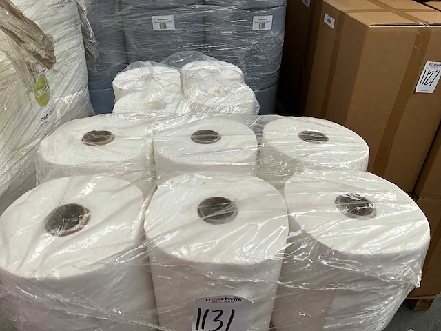 Industrieel poetspapier - patij papierrollen - afbeelding 3 van  5