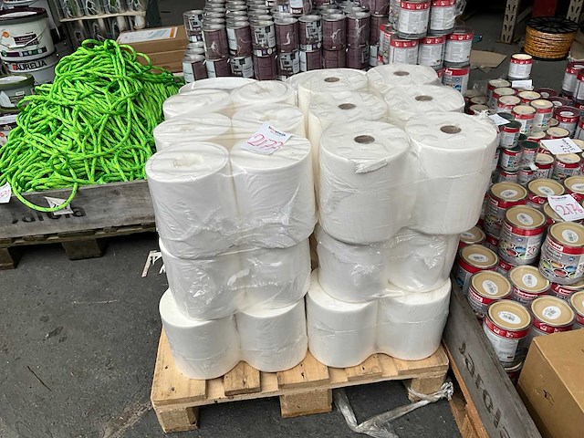 Industrieel poetspapier - patij papierrollen - afbeelding 2 van  6