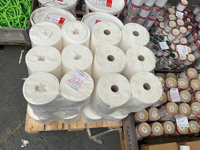 Industrieel poetspapier - patij papierrollen - afbeelding 3 van  6