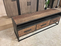 Industrieel tv meubel - afbeelding 7 van  9