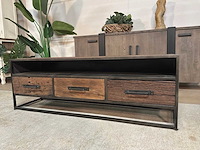 Industrieel tv meubel - afbeelding 1 van  9