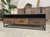 Industrieel tv meubel - afbeelding 3 van  9