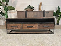 Industrieel tv meubel - afbeelding 5 van  9
