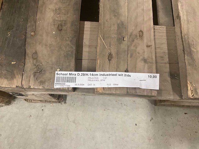 Industrieel wit bloempotten - afbeelding 5 van  13