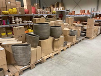 Industrieel wit bloempotten - afbeelding 6 van  13