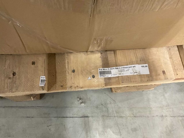 Industrieel wit bloempotten - afbeelding 11 van  13