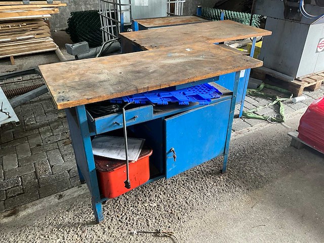 Industriële - werkbanken (3x) - afbeelding 2 van  6