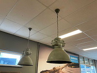 Industriële 230 v hanglamp (2x) - afbeelding 1 van  7