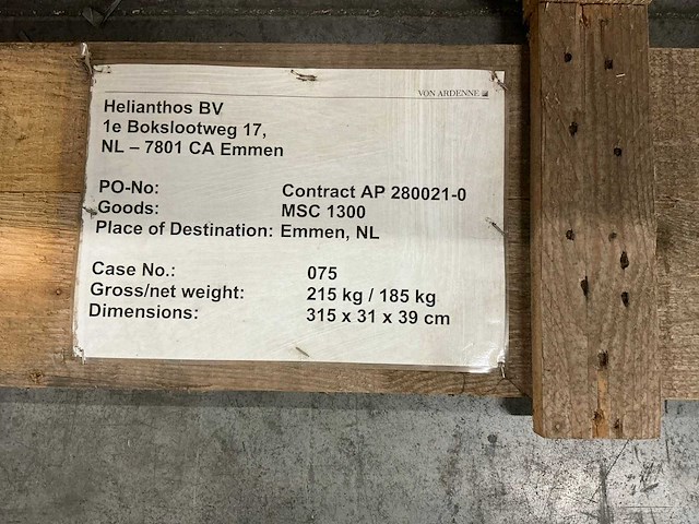 Industriële assen (2x) - afbeelding 5 van  5