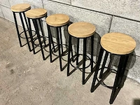 Industriële barkruk (5x) - afbeelding 2 van  4