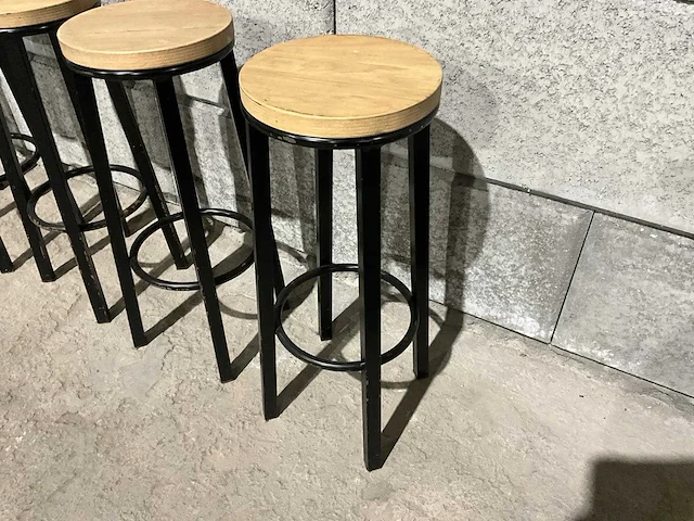 Industriële barkruk (5x) - afbeelding 3 van  4