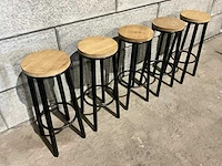 Industriële barkruk (5x) - afbeelding 4 van  4