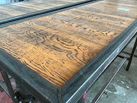 Industriële bartafel (2x) - afbeelding 3 van  5