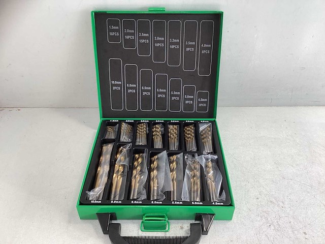 Industriële borenset 99 delig - afbeelding 1 van  4