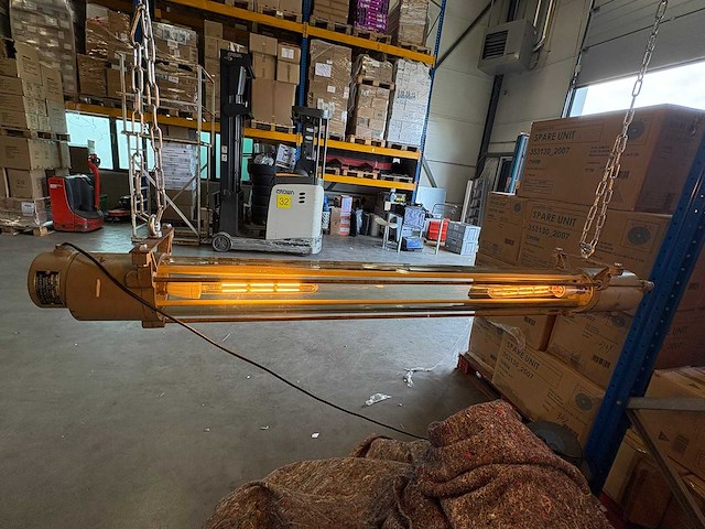 Industriele design hanglamp (2x) - afbeelding 2 van  3