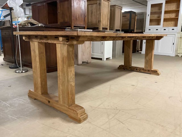 Industriële eetkamertafel - afbeelding 2 van  15