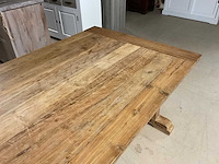 Industriële eetkamertafel - afbeelding 4 van  15