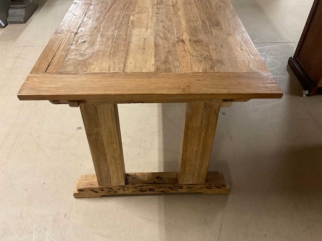 Industriële eetkamertafel - afbeelding 5 van  15