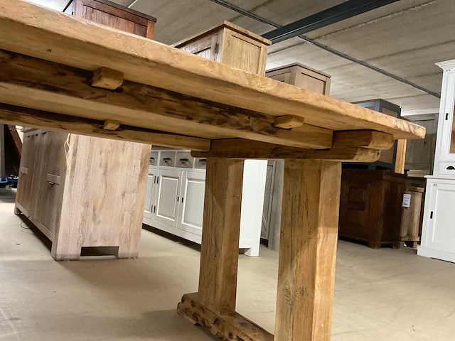 Industriële eetkamertafel - afbeelding 7 van  15