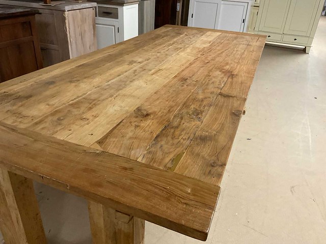 Industriële eetkamertafel - afbeelding 14 van  15