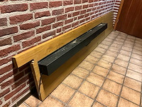 Industriële eikenhouten wandtafel - afbeelding 11 van  11