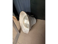 Industriele fabriekslamp vintage - afbeelding 2 van  2