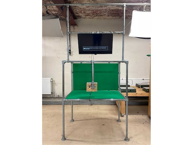 Industriële fotobox | inclusief tv scherm - afbeelding 6 van  10
