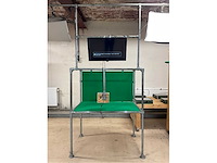 Industriële fotobox | inclusief tv scherm - afbeelding 6 van  10