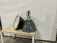 Industriële hanglamp (2x) - afbeelding 1 van  6
