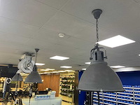 Industriële hanglamp (3x) - afbeelding 2 van  6