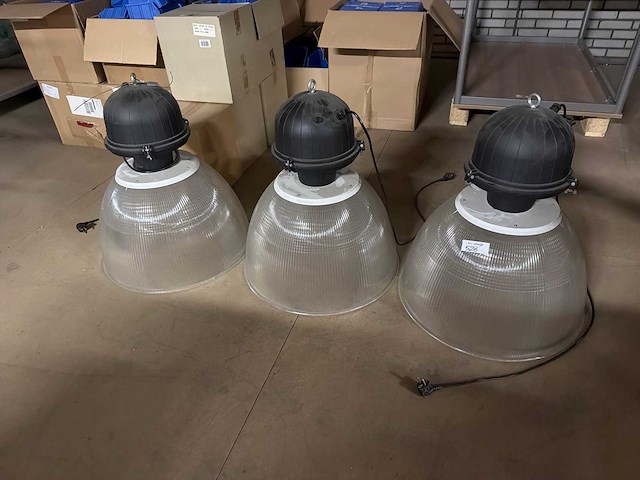 Industriële hanglamp (3x) - afbeelding 1 van  3