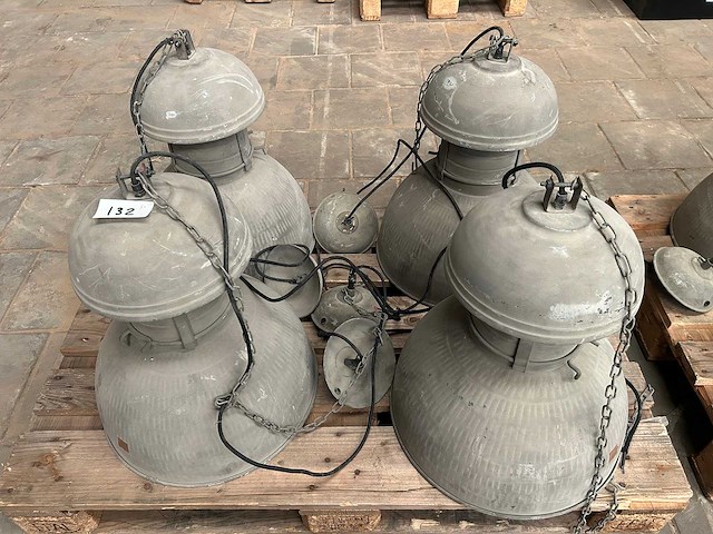 Industriële hanglamp (4x) - afbeelding 2 van  5