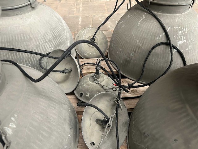 Industriële hanglamp (4x) - afbeelding 4 van  5