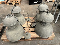 Industriële hanglamp (4x) - afbeelding 1 van  4