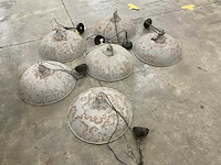 Industriële hanglamp (6x) - afbeelding 1 van  3