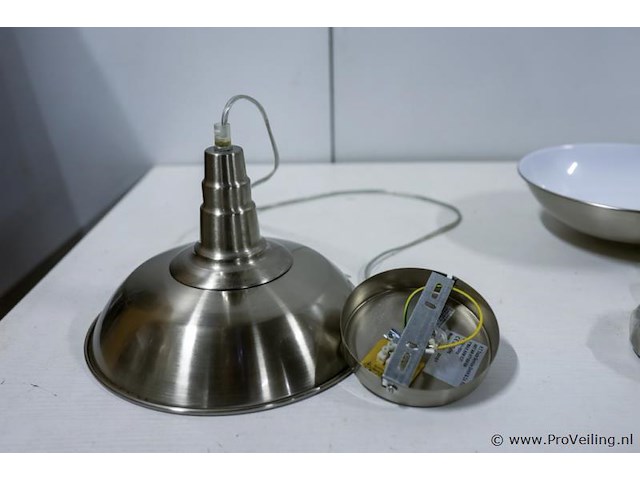 Industriële hanglampen - 2 stuks - afbeelding 1 van  5