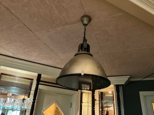 Industriële hanglampen (3x) - afbeelding 2 van  4
